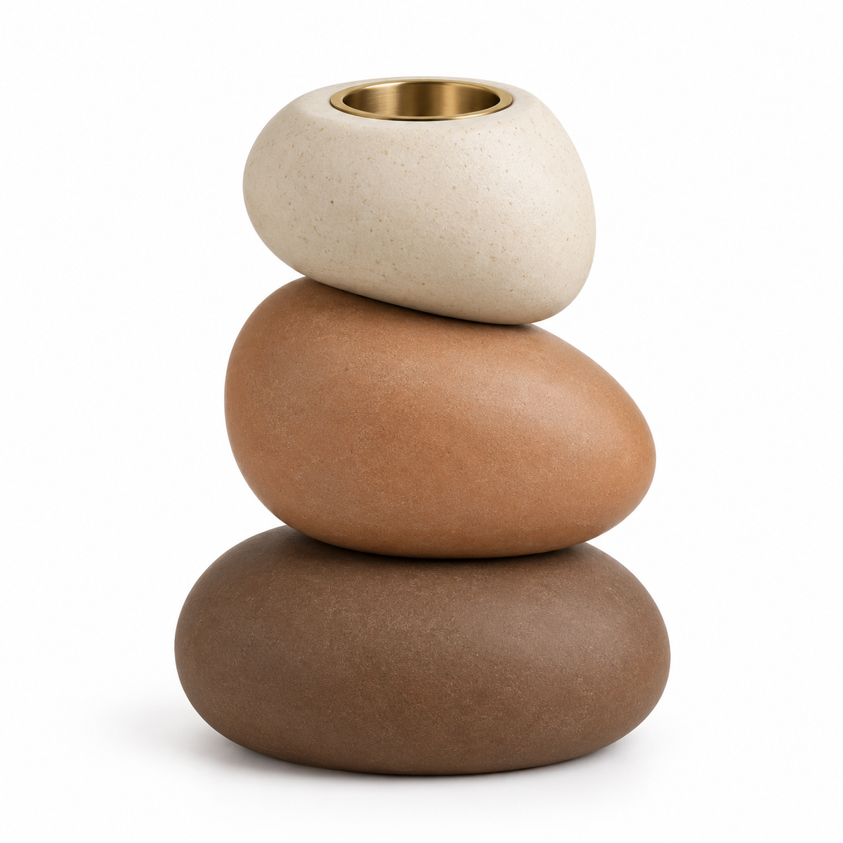Cairn Stack Candleholder
