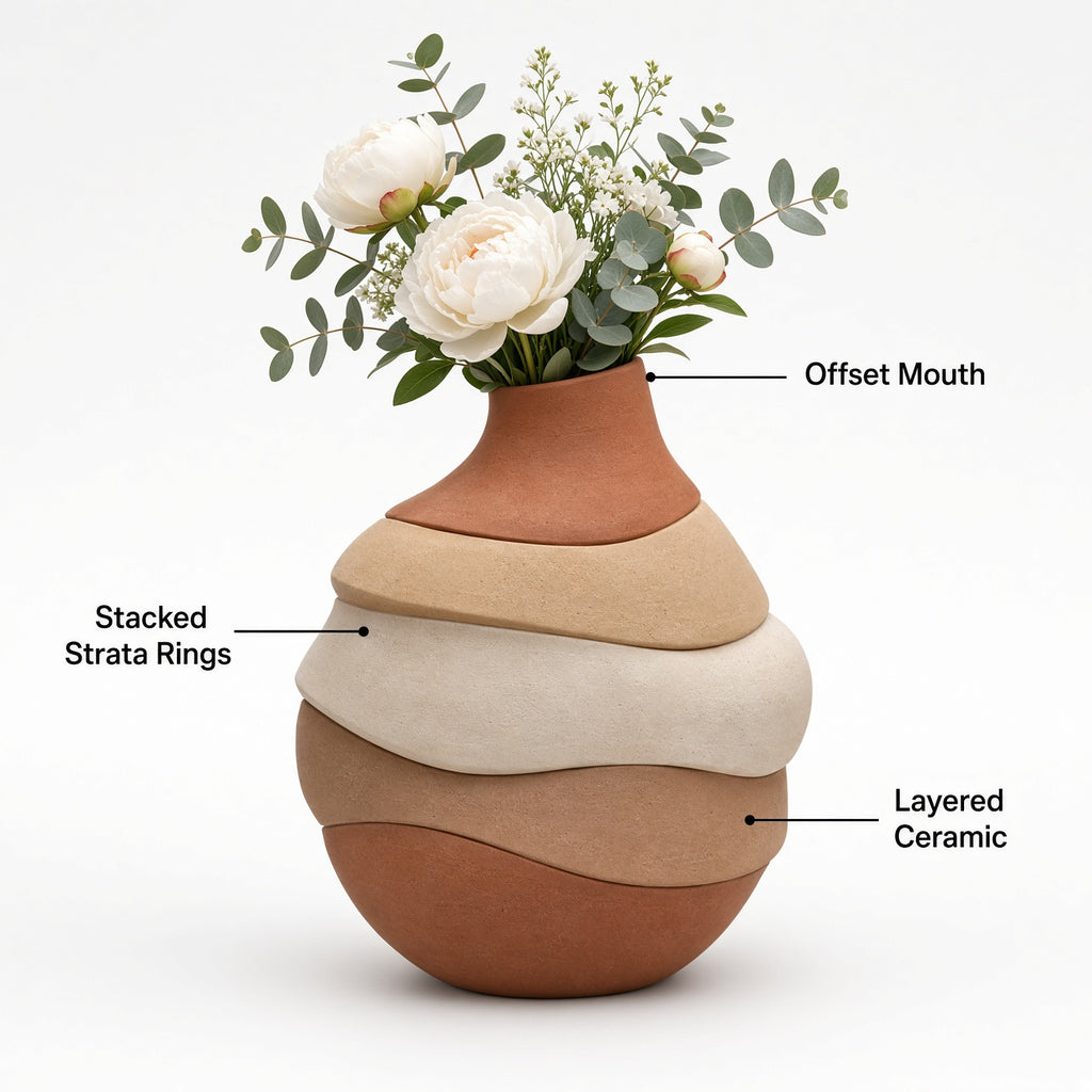 Strata Vase