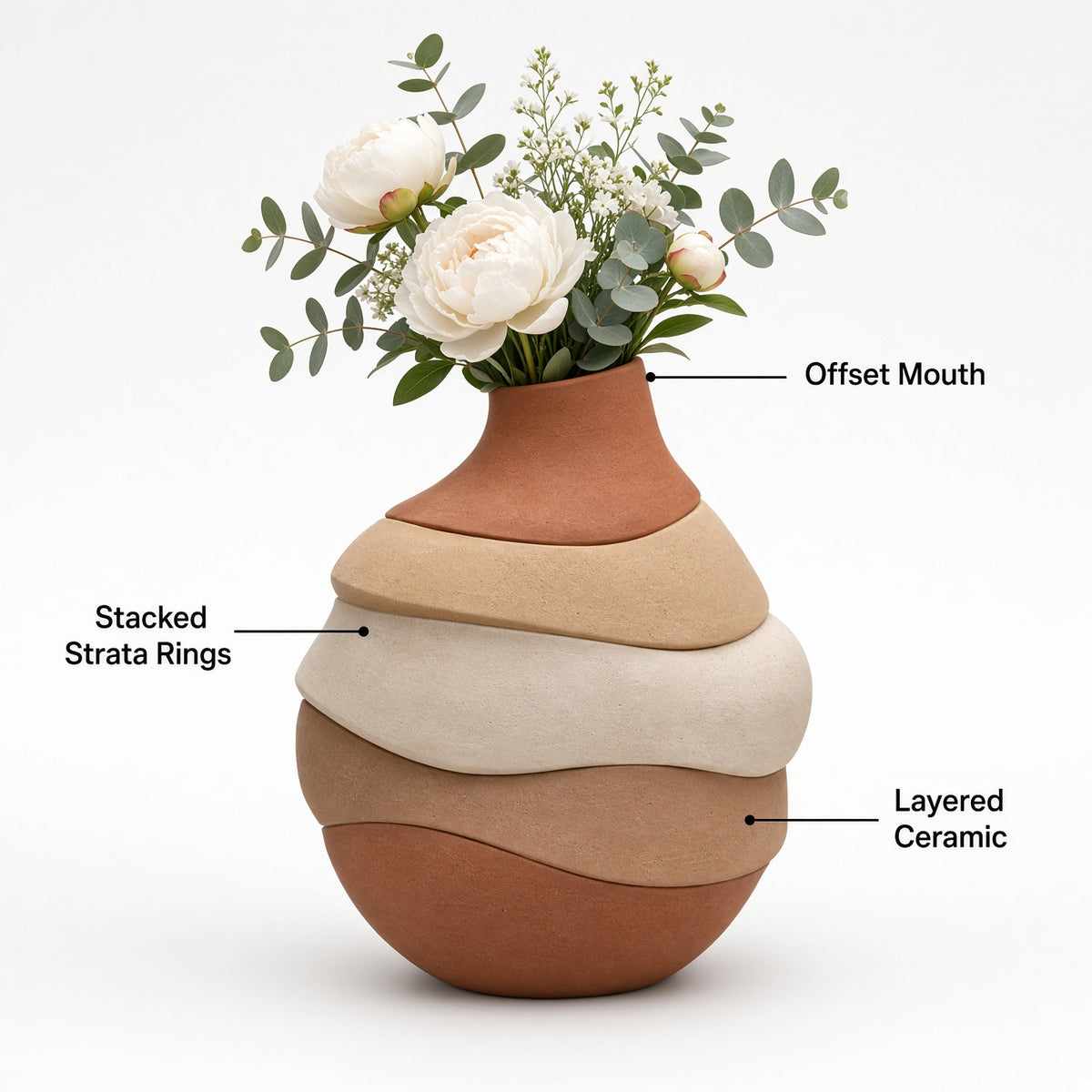 Strata Vase