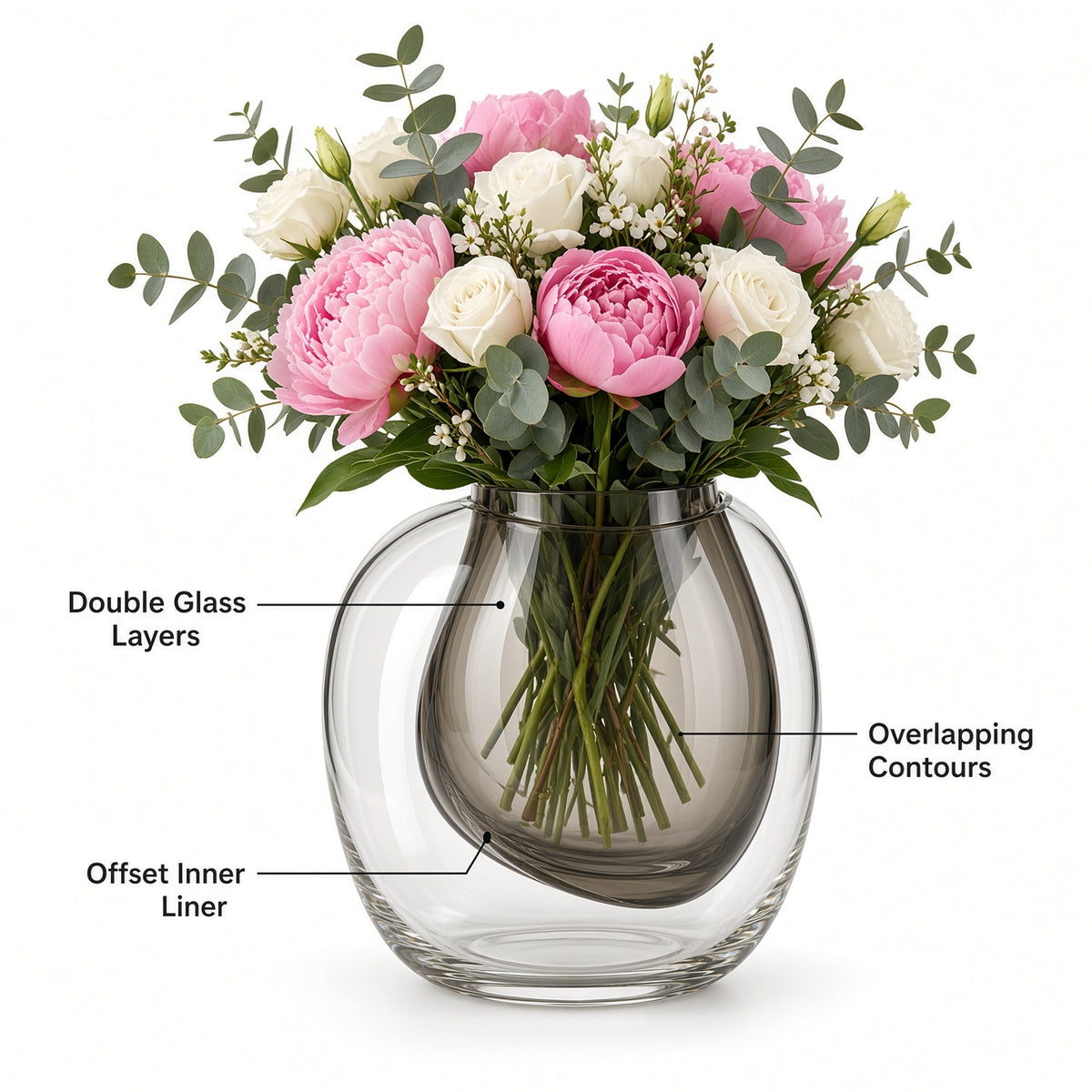 Echo Glass Vase