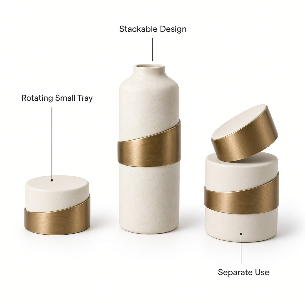 Collar Shift Vase